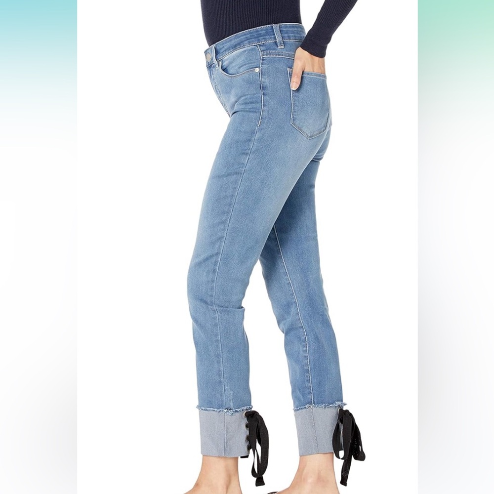Tribal Ankle Jegging with Lace Up Details
